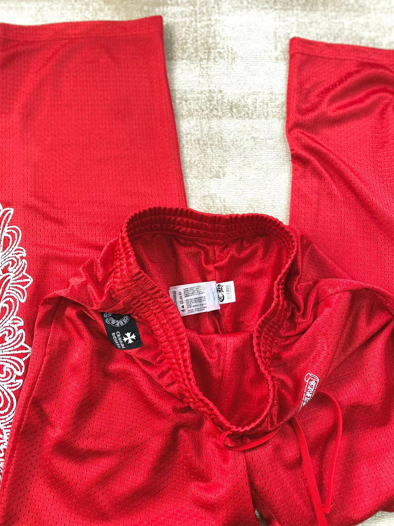 Chrome Hearts 99 Form Matty Boy Mesh Red Jersey (7) - newkick.app